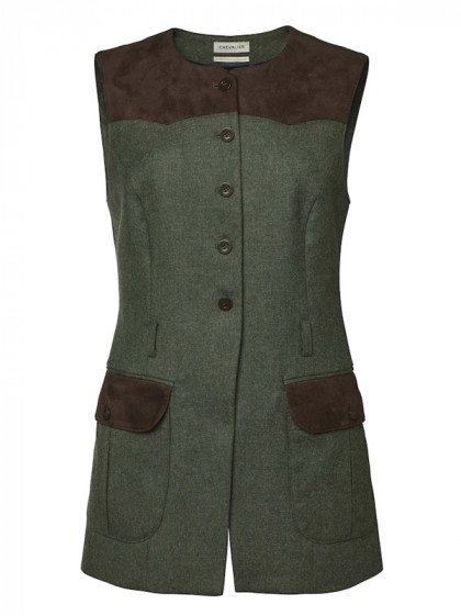 Gilet de tir tweed Felisa femme Chevalier