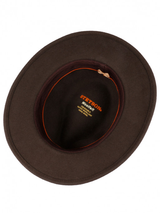 Chapeau imperméable Traveller Woolfelt Stetson Chapeau imperméable Traveller Woolfelt Stetson