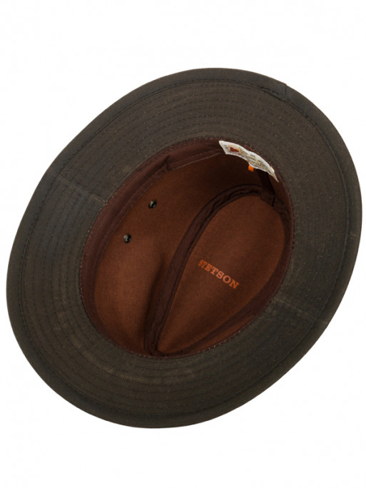 Chapeau coton ciré Traveller Stetson Chapeau coton ciré Traveller Stetson