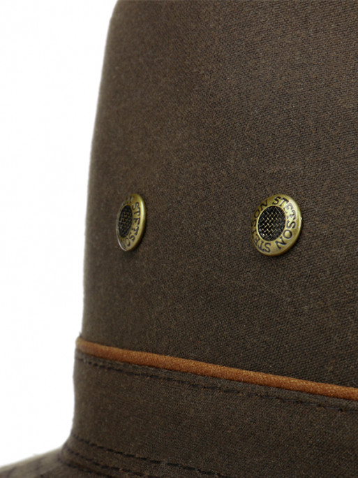 Chapeau coton ciré Traveller Stetson Chapeau coton ciré Traveller Stetson