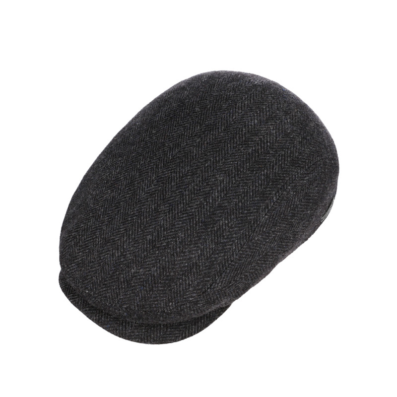 Casquette plate Wool Herringbone Stetson