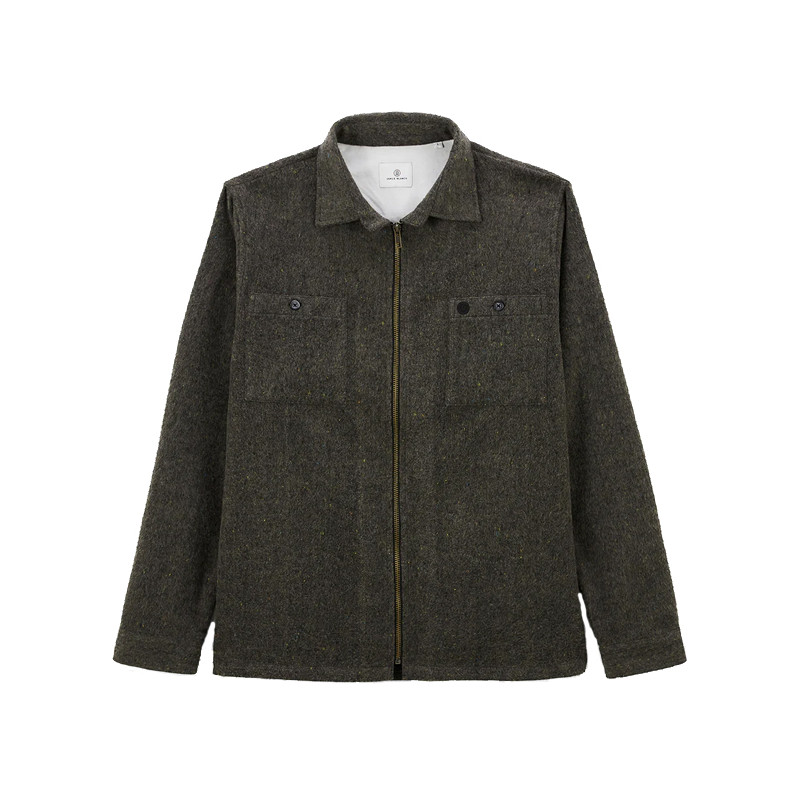 Chemise manches longues Clovis Serge Blanco