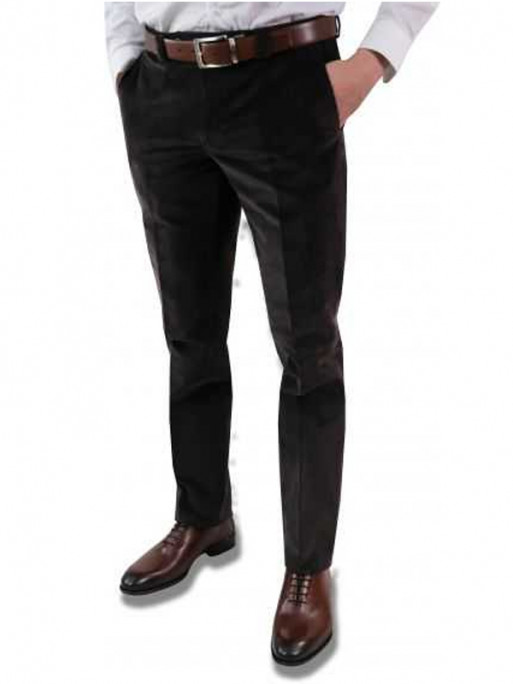 Pantalon droit en velours Lovergreen