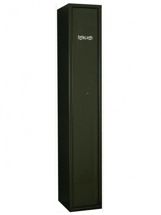 Armoire forte Sentinel 4 armes dont 1 dans la porte - Étagère en partie haute