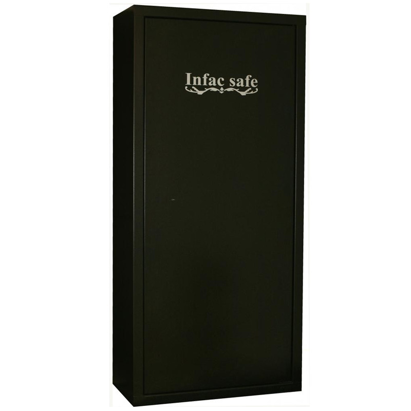 Armoire forte Sentinel 11 armes avec lunette + 3 dans la porte - Coffre intérieur - Étagères amovibles