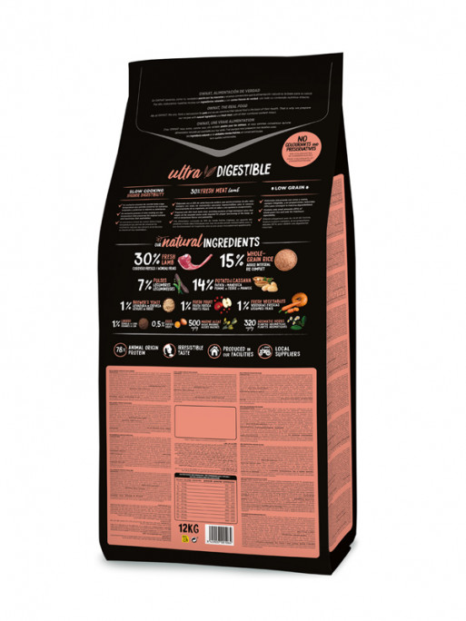 Croquettes Ultra Medium Lamb 12kg Ownat Croquettes Ultra Medium Lamb 12kg Ownat