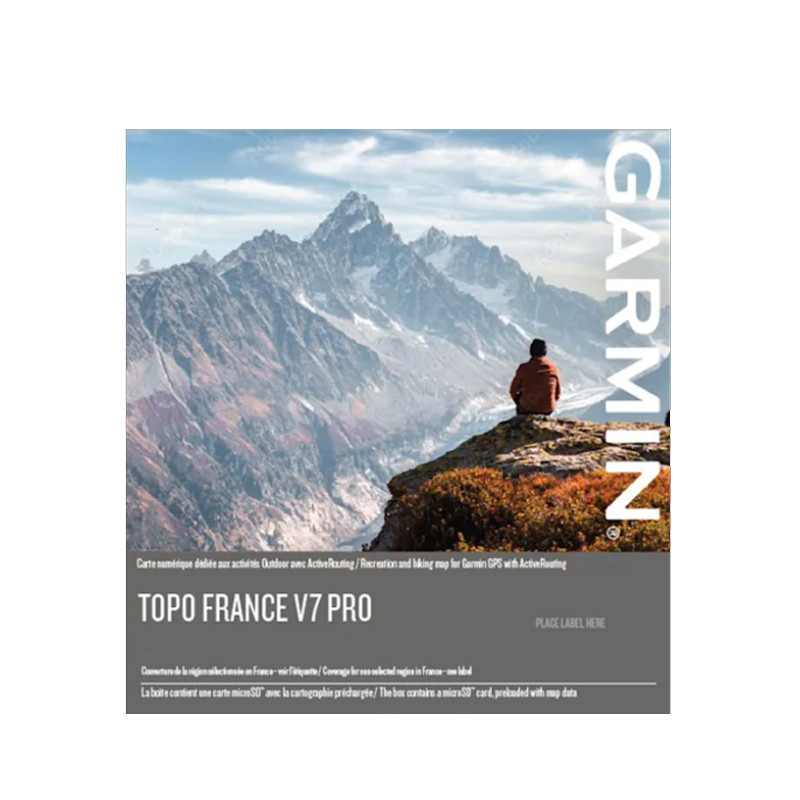 Carte Garmin Topo France V7 Pro Sud-Est