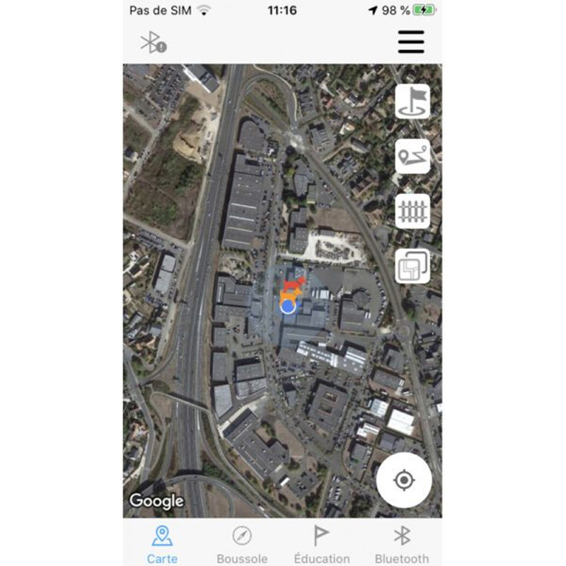 Pack de repérage et dressage Canicom GPS Mini Num'axes