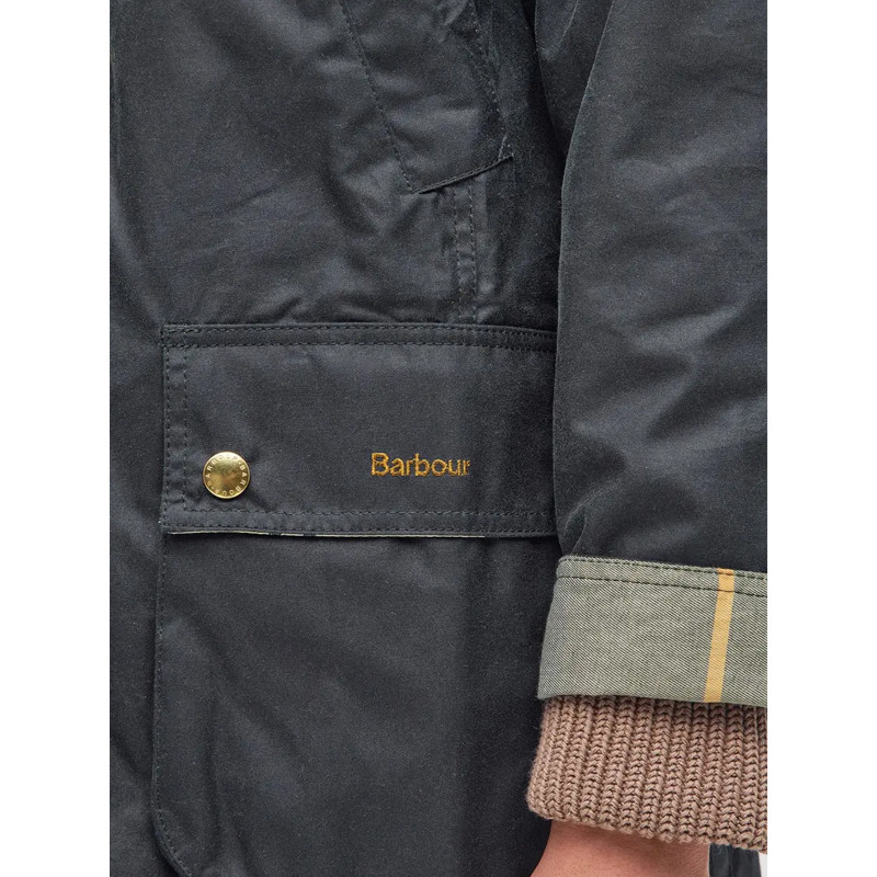 Veste longue cirée Beadnell femme Barbour