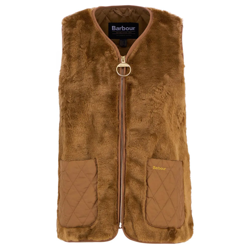 Gilet en fourrure Karin femme Barbour