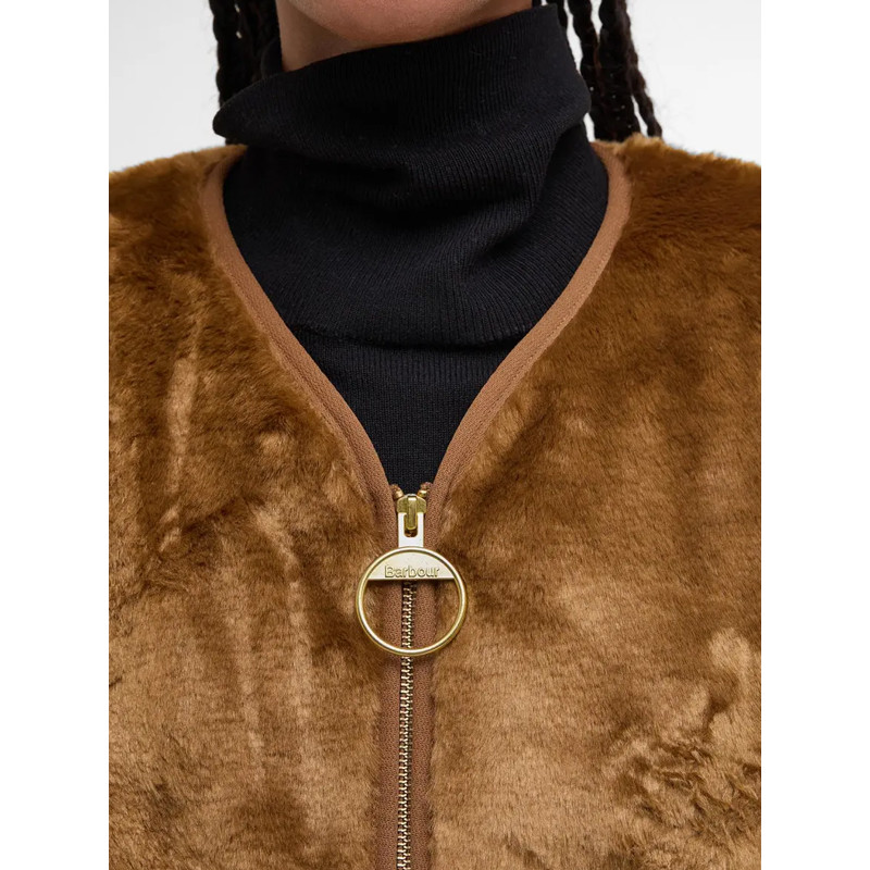 Gilet en fourrure Karin femme Barbour