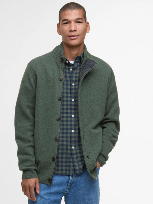 Cardigan Essential Elbow-Patch Barbour
