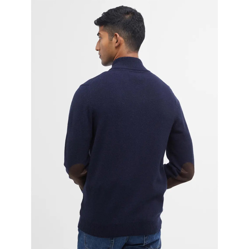 Cardigan Essential Elbow-Patch Barbour
