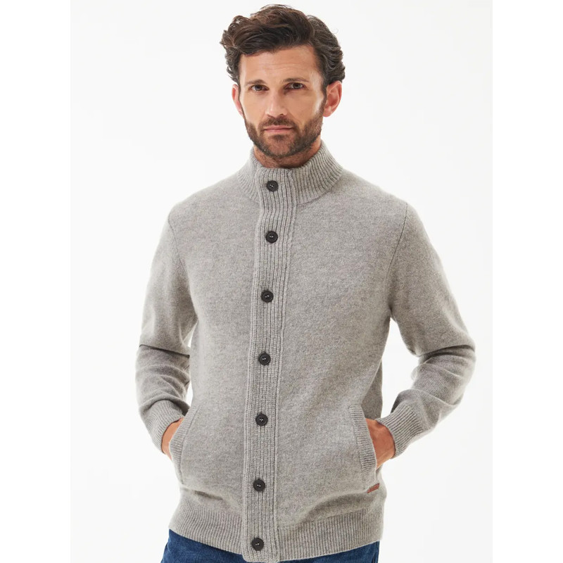 Cardigan Essential Elbow-Patch Barbour