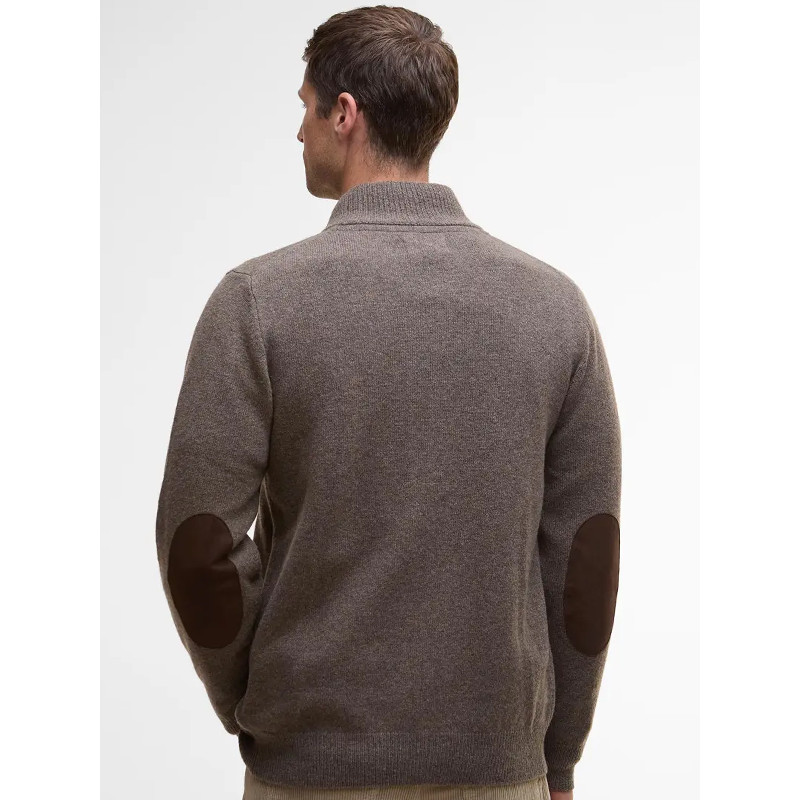 Cardigan Essential Elbow-Patch Barbour