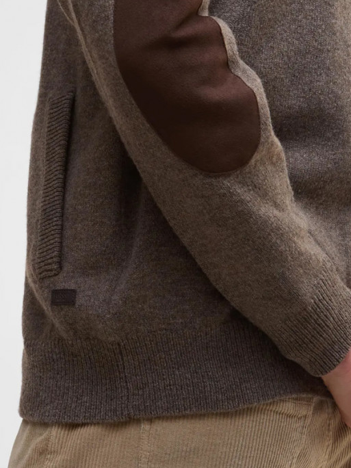 Cardigan Essential Elbow-Patch Barbour