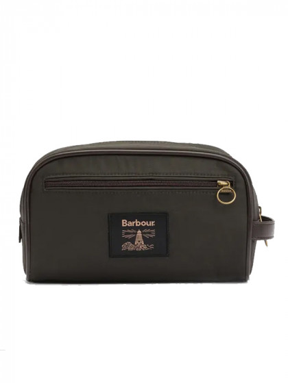Trousse de toilette cirée Barbour