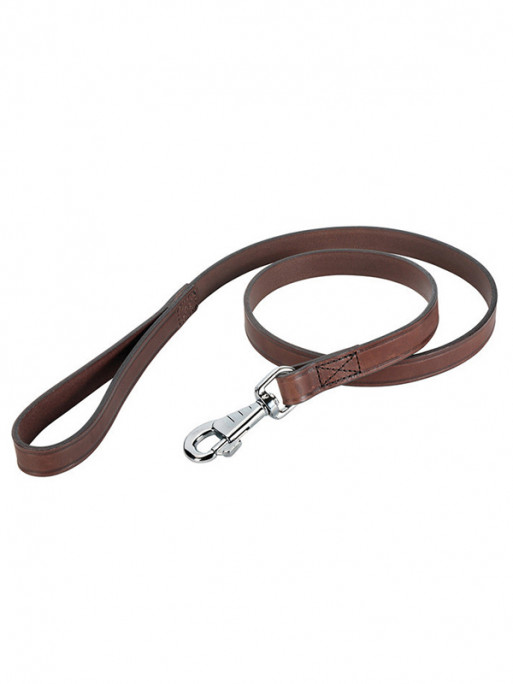 Laisse en cuir double 1m20 Stepland