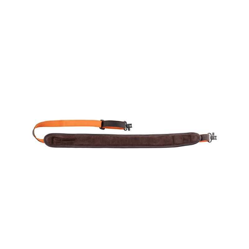 Bretelle de carabine en cuir avec cartouchière Country Sellerie