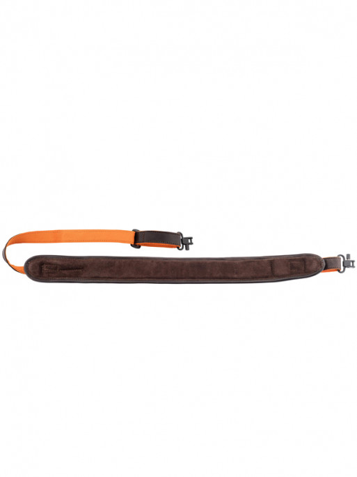 Bretelle de carabine en cuir avec cartouchière Country Sellerie