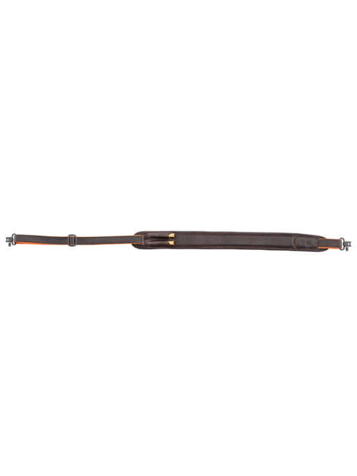 Bretelle de carabine en cuir avec cartouchière Country Sellerie