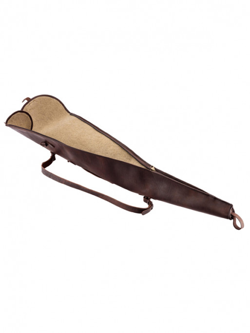 Fourreau cuir doublure fourrée 122cm Country Sellerie
