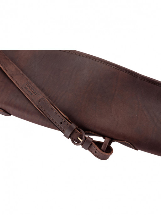 Fourreau cuir doublure fourrée 122cm Country Sellerie