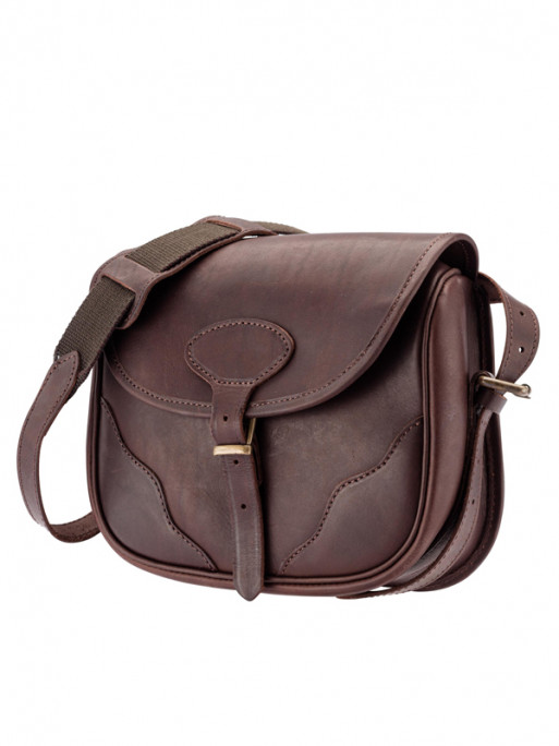 Sac à cartouche cuir pleine fleur Country Sellerie