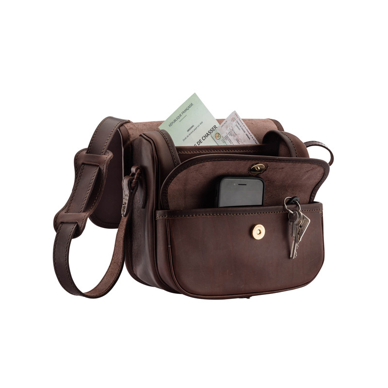 Sac à cartouches cuir gras Country Sellerie