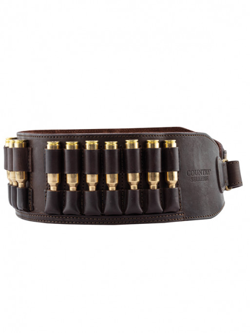 Cartouchière 21 balles cuir gras Country Sellerie Cartouchière 21 balles cuir gras Country Sellerie