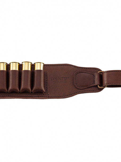 Cartouchière cuir gras à tubes Country Sellerie Cartouchière cuir gras à tubes Country Sellerie