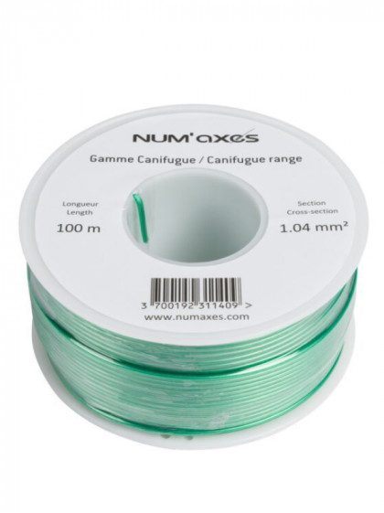 Bobine de fil pour clotûre anti-fugue -1.04mm² 100m Num'axes
