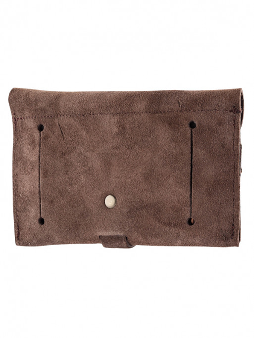 Pochette en croûte de cuir Country Sellerie