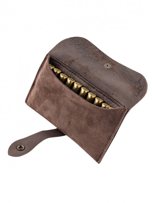 Pochette en croûte de cuir Country Sellerie