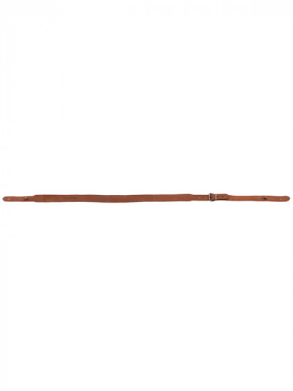 Bretelle fusil croûte de cuir et boutons Country Sellerie