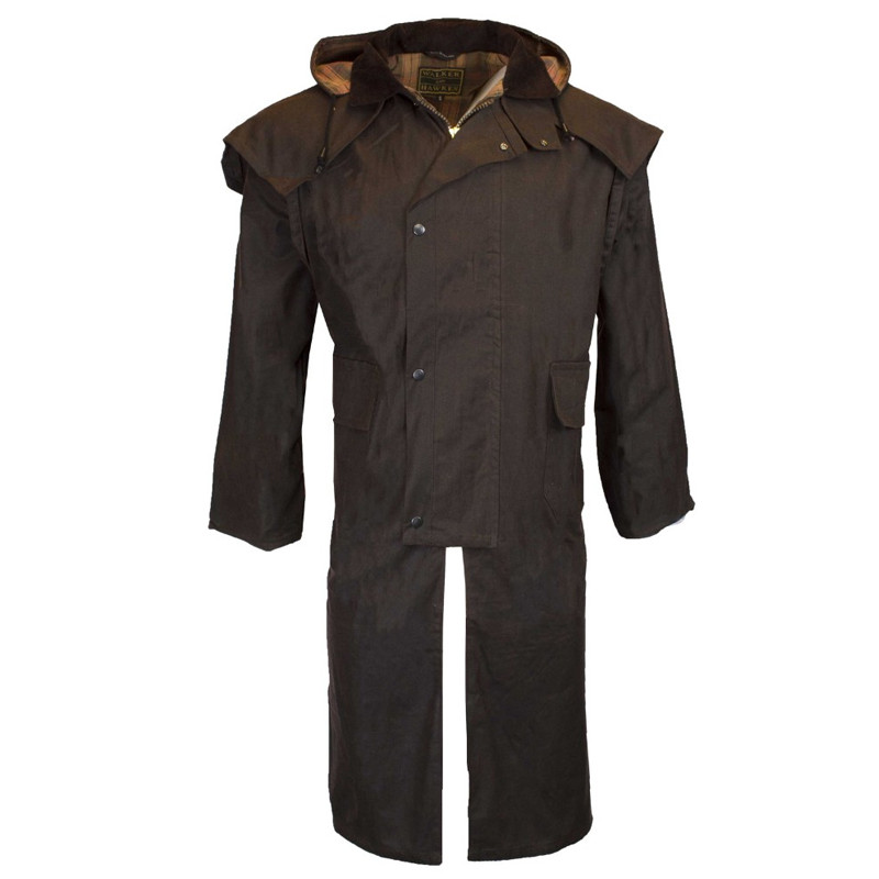 Manteau ciré Stockman Walker & Hawkes