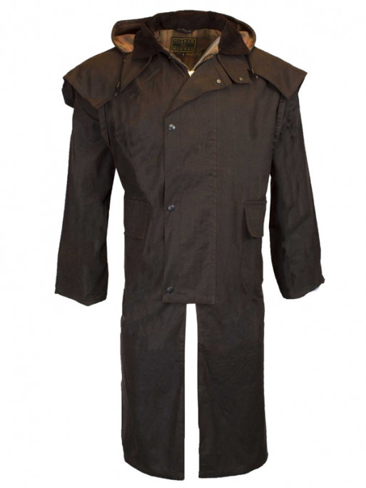 Manteau ciré Stockman Walker & Hawkes