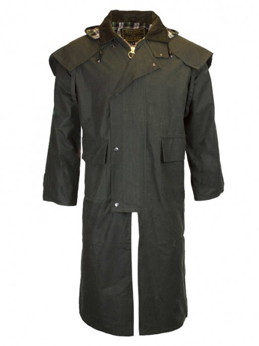 Manteau ciré Stockman Walker & Hawkes