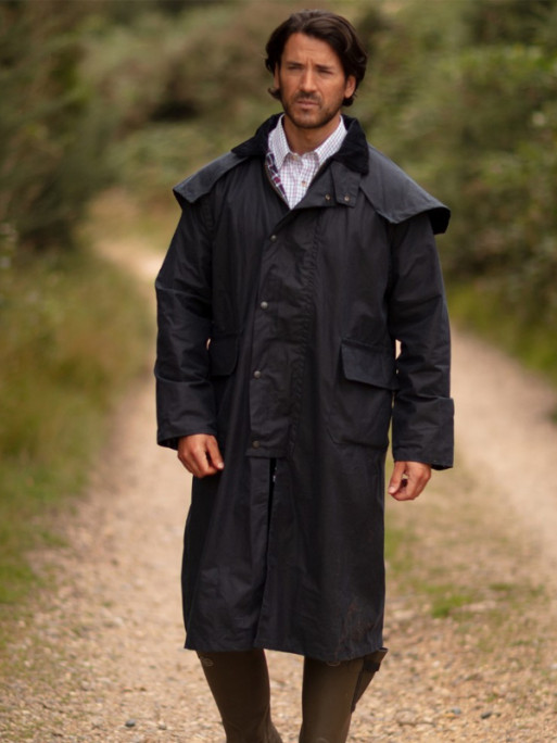 Manteau ciré Stockman Walker & Hawkes Manteau ciré Stockman Walker & Hawkes
