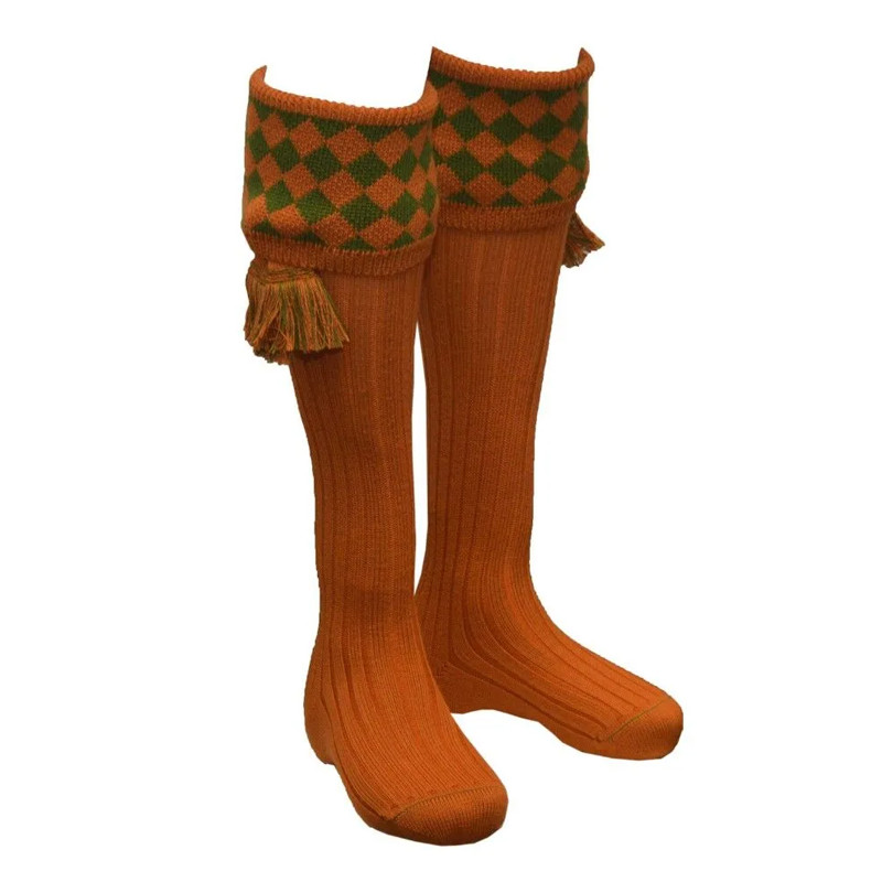 Chaussettes pour knickers Chessboard Shooting Walker & Hawkes