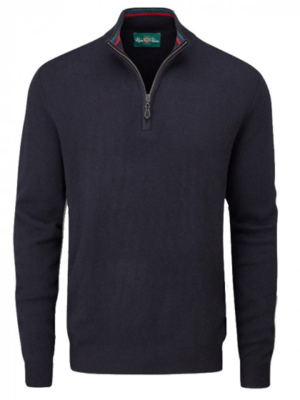 Pull col zippé Streetly Alan Paine