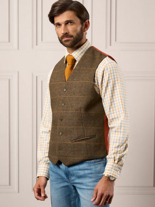 Chemise à carreaux Ilkley Alan Paine Chemise à carreaux Ilkley Alan Paine