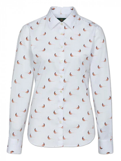 Chemise motifs imprimés femme Alan Paine