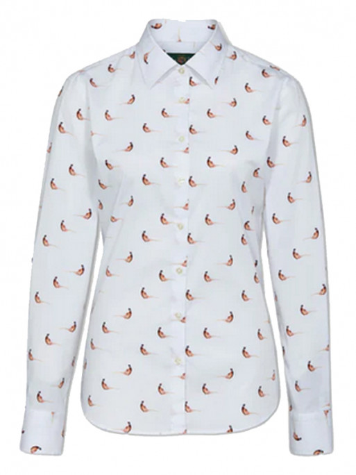 Chemise motifs imprimés femme Alan Paine