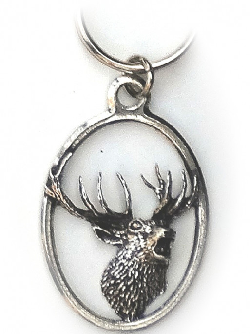 Porte-Clés Cerf au Brâme