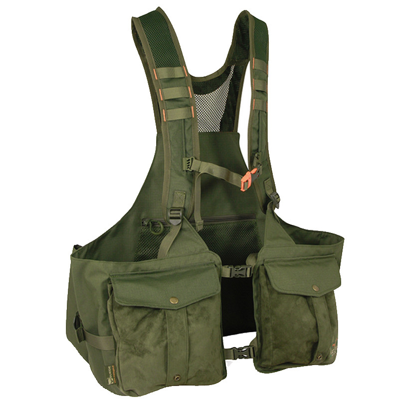 Gilet de chasse Suede Jungla Pro Marsupio Nature