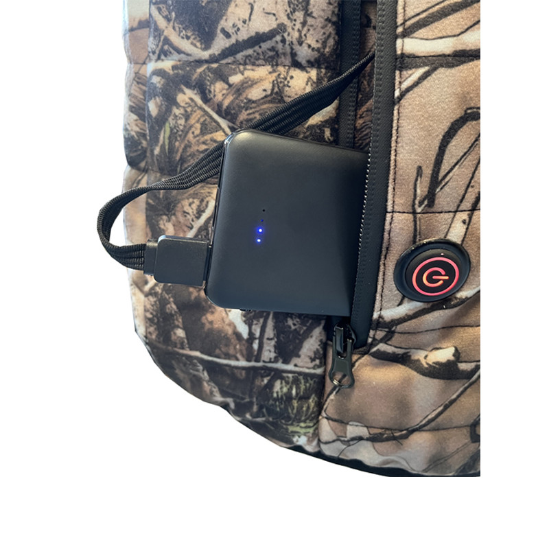 Gilet chauffant Pisteurs