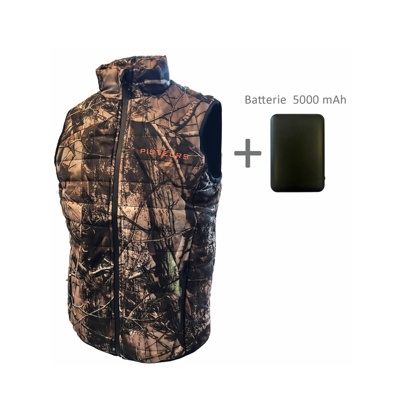 Gilet chauffant Pisteurs