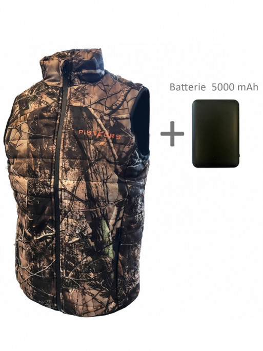 Gilet chauffant Pisteurs