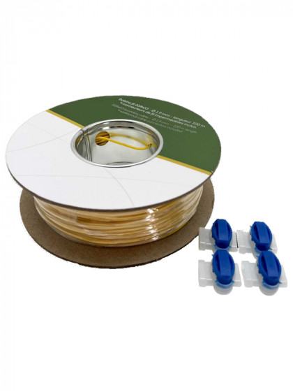 Bobine pour clôture 100m avec connecteurs